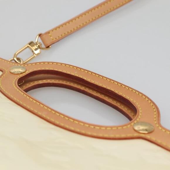 LOUIS VUITTON Monogram Vernis Roxbury Drive Hand Bag Perle M91374 - Picture 8 of 16